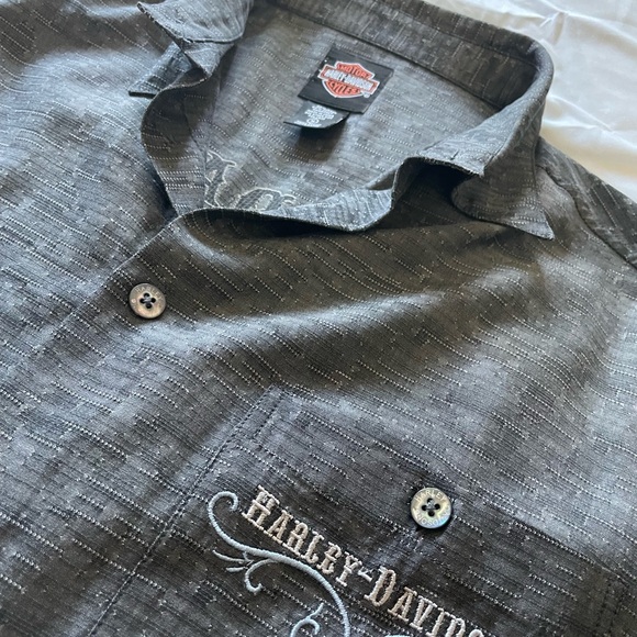 Other - Harley Davidson Button Down Short Sleeve Shirt